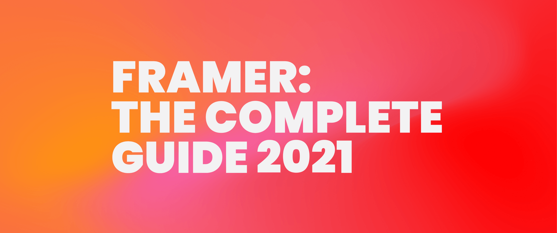 featured-image-of-Framer: 완벽 가이드 ─ Smart Components